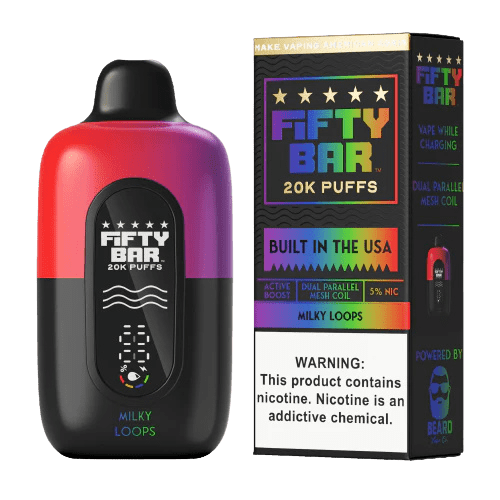 Fifty Bar 20k disposable vape in Aurora CO at Quick Clouds Fifty Bar 20k disposable vape in Aurora CO at Quick Clouds