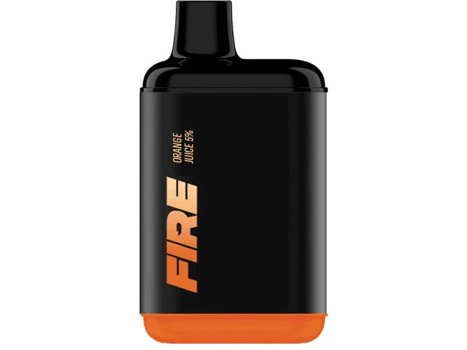 FIRE XL 5% 6000 5% Fire XL Disposables Orange Juice / 6000+ / 5% (50mg)