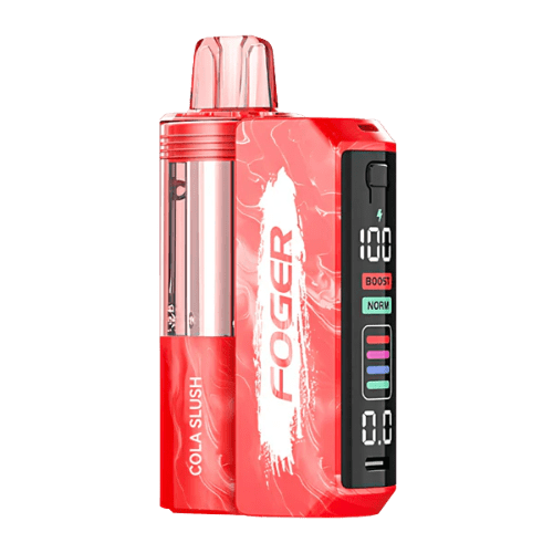 Foger Switch Pro Kit 30K 5% Rechargeable Disposable. Foger Disposables Cola Slush / 30000+ / 5% (50mg)