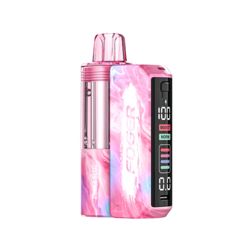 Foger Switch Pro Kit 30K 5% Rechargeable Disposable. Foger Disposables Pink & Blue / 30000+ / 5% (50mg)