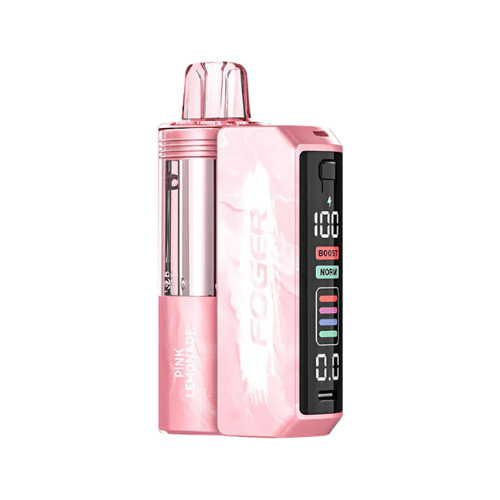 Foger Switch Pro Kit 30K 5% Rechargeable Disposable. Foger Disposables Pink Lemonade / 30000+ / 5% (50mg)