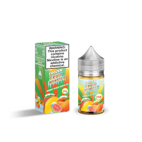 Frozen Fruit Monster Salts 30mL Monster Labs Nicotine Salt Premiums Mango Peach Guava Ice Frozen Fruit Monster / 24mg / 30mL