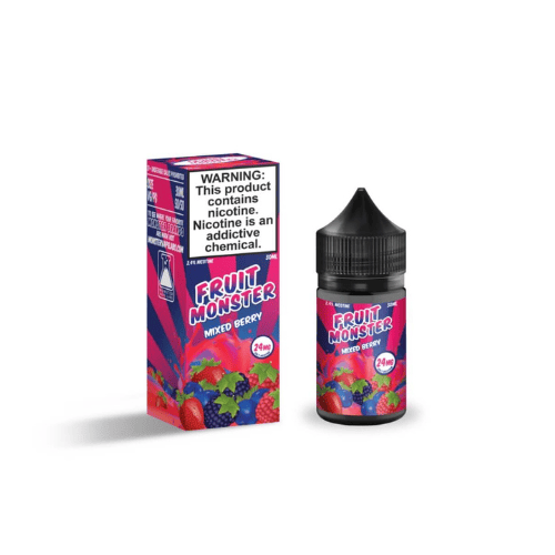 Fruit Monster Salts 30mL Monster Labs Nicotine Salt Premiums Mixed Berry Fruit Monster Salts / 24mg / 30mL