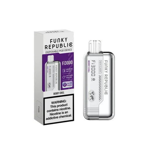 Funky Republic Fi3000 4% (Clearance) EBDesign Disposables