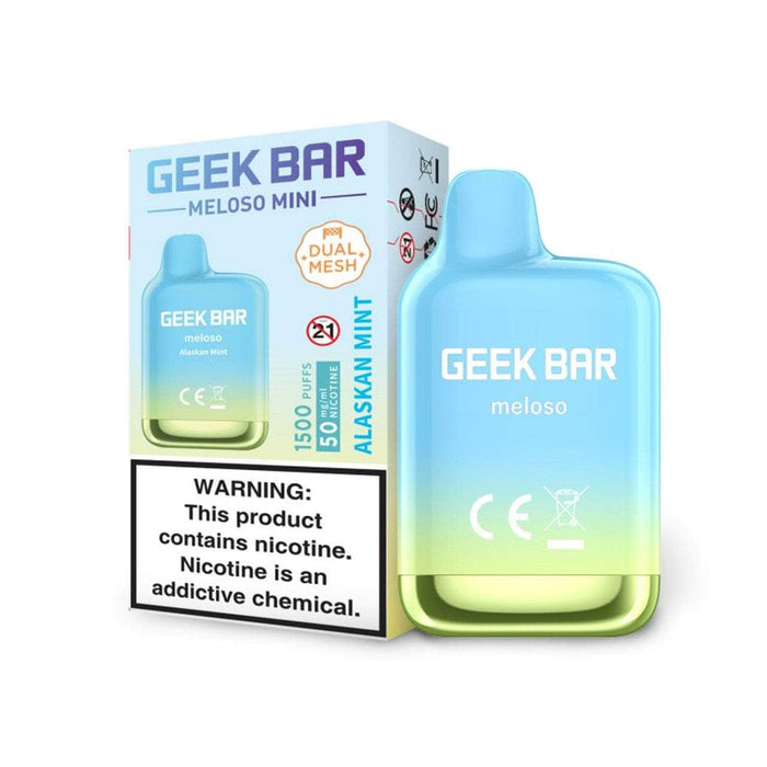 Geek Bar Meloso Mini 1500 5% Geek Bar Disposables Alaskan Mint / 5% (50mg) / 1500+