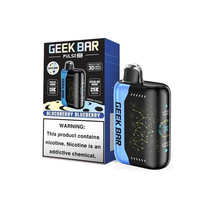 Geek Bar Pulse X 25000 5% Geek Bar Disposables Blackberry Blueberry / 5% (50mg) / 25000+