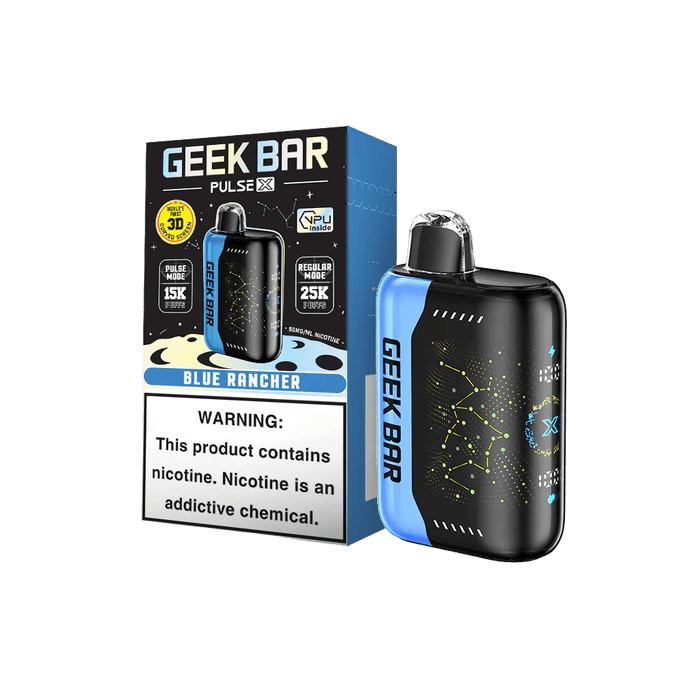 Geek Bar Pulse X 25000 5% Geek Bar Disposables Blue Rancher / 5% / 25000+