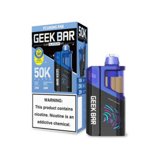 Geek Bar Clio Platinum Kit 50k Disposable Vape Geek Bar Disposables Fcuking Fab