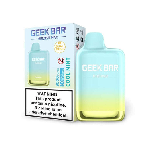 Geek Bar Meloso Max 9000 5% Geek Bar Disposables Cool Mint / 5% / 9000+