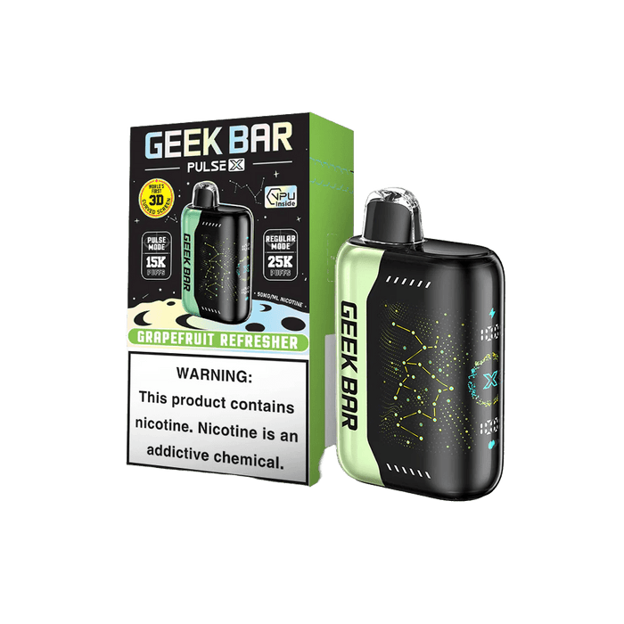 Geek Bar Pulse X 25000 5% Geek Bar Disposables Grapefruit Refresher / 5% / 25000+