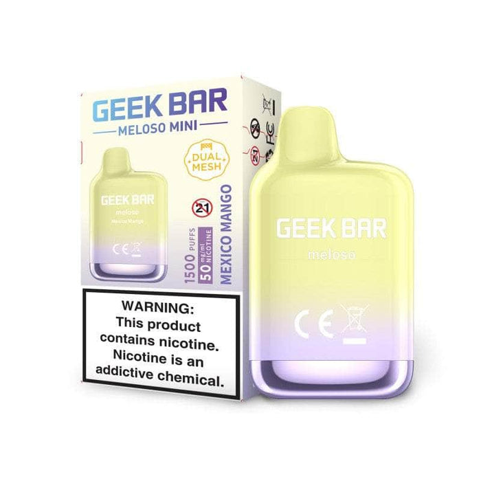 Geek Bar Meloso Mini 1500 5% Geek Bar Disposables Mexico Mango / 5% (50mg) / 1500+