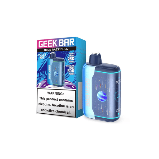 Geek Bar Pulse X 2 50k Disposable Vape Geek Bar Disposables Blue Razz Bull