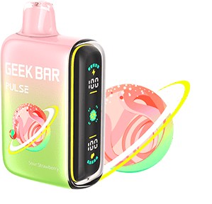 Geek Bar Pulse 15000 5% Geek Bar Disposables Sour Strawberry / 5% (50mg) / 15000+