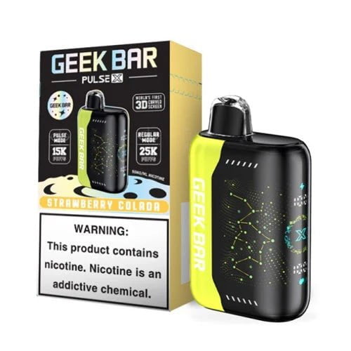 Geek Bar Pulse X 25000 5% Geek Bar Disposables Strawberry Colada / 5% (50mg) / 25000+