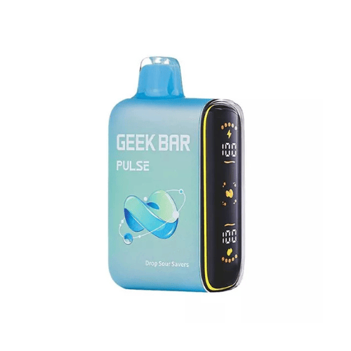 Geek Bar Pulse 15000 5% Rechargeable Disposable Geek Bar Disposables Drop Sour Savers / 5% (50mg) / 15000+