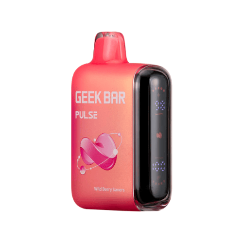 Geek Bar Pulse 15000 5% Rechargeable Disposable Geek Bar Disposables Wild Berry Savers / 5% (50mg) / 15000+