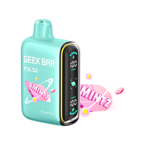 Geekbar Pulse Rechargeable Disposable vape/ Peppermintz 15000+/ 5%(50mg)