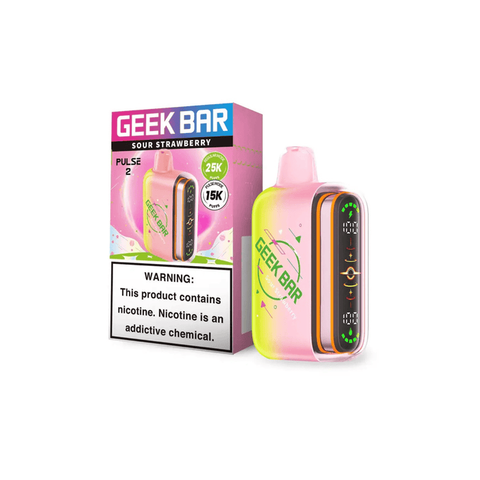 Geek Bar Pulse 2 25000 5% Rechargeable Disposable Geek Bar Disposables