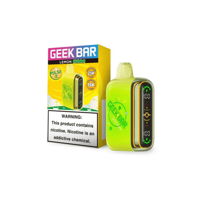 Geek Bar Pulse 2 25000 5% Rechargeable Disposable Geek Bar Disposables Lemon Hubba / 5% (50mg) / 25000+