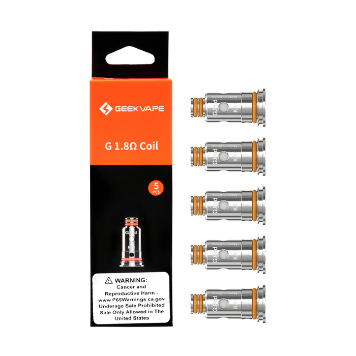 GeekVape G Coil GeekVape Coils/Pods/Glass 1.8ohm Coil (7-9W)