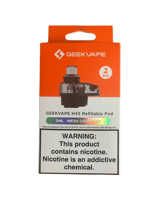 GeekVape H45 Refillable Pod w/ Coil GeekVape Coils/Pods/Glass