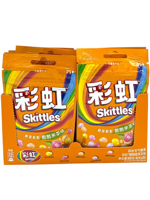 Imported Candy Various Snacks & Beverages Skittles Candy Fruit Tea Flavor (China)