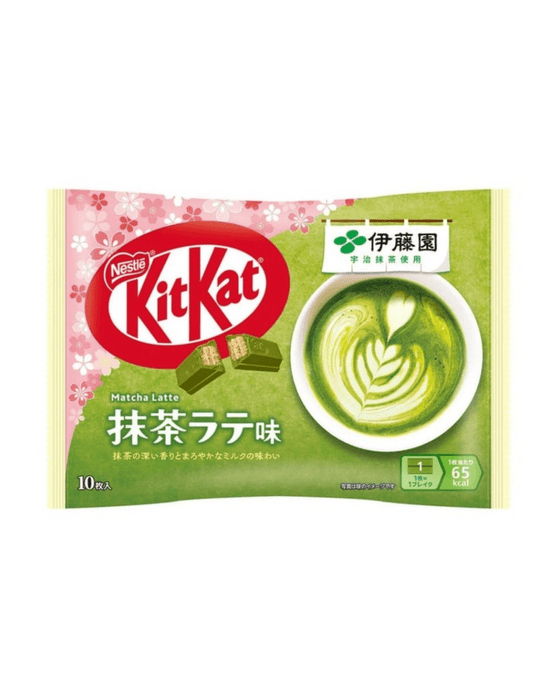 Imported Candy Various Snacks & Beverages Kit Kat Matcha Latte 8pk (Japan)