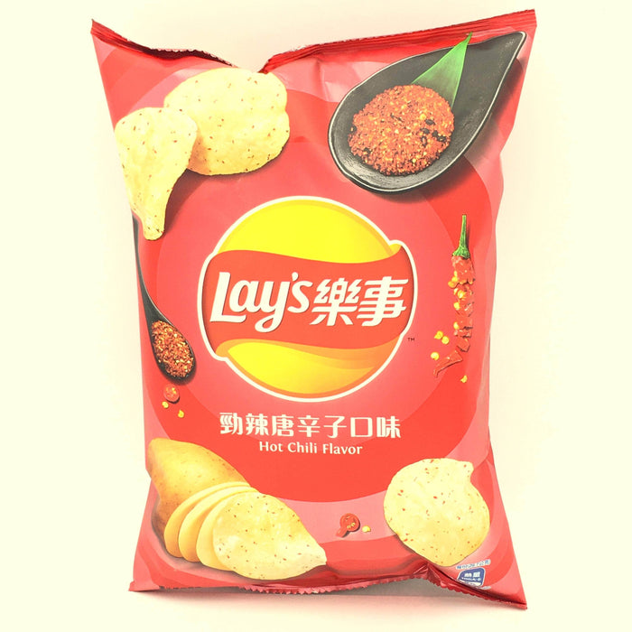 Imported Chips Frito-Lay Snacks & Beverages Lays Chips Spicy Chili Pepper Flavor (Taiwan)