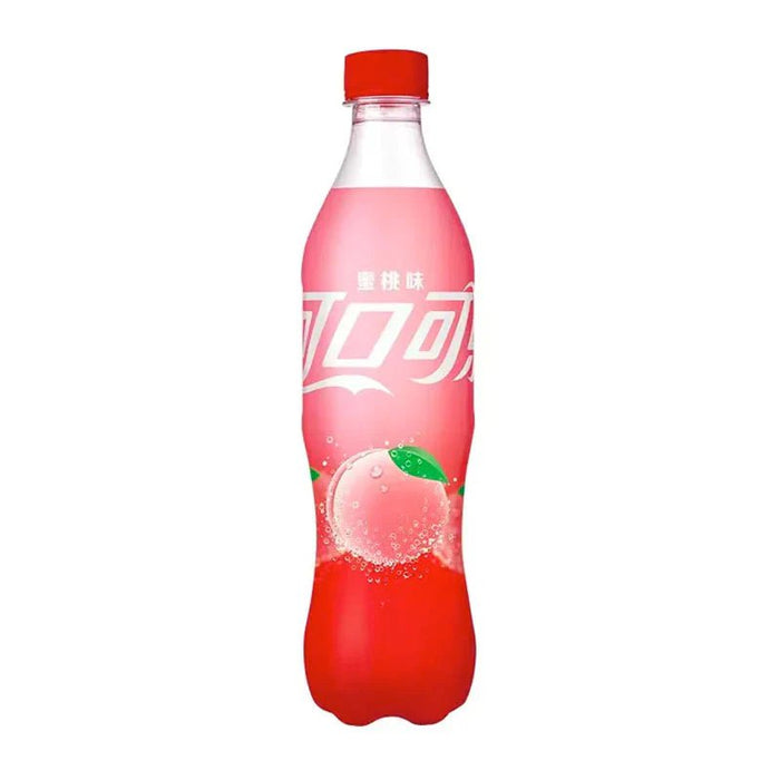 Imported Drinks none Snacks & Beverages Coca Cola Peach 500mL (China)