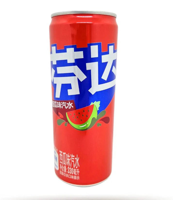 Imported Drinks none Snacks & Beverages Fanta Watermelon 330mL Can (China)