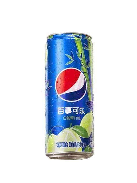 Imported Drinks none Snacks & Beverages Pepsi Pomelo and Bamboo 330mL Can (China)