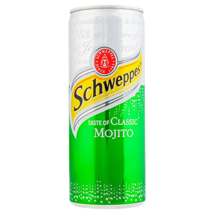 Imported Drinks none Snacks & Beverages Schweppes Mojito 330mL (Serbia)