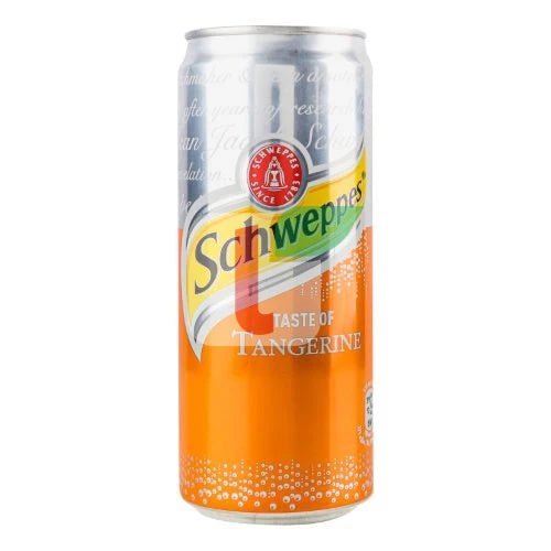 Imported Drinks none Snacks & Beverages Schweppes Tangerine 330mL (Serbia)