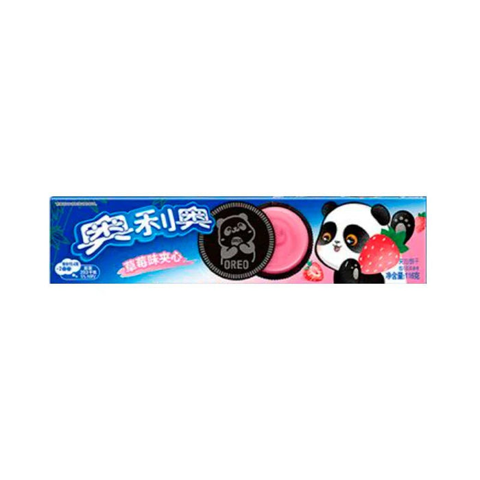 Imported Oreo Snacks Oreo Snacks & Beverages Oreo Panda Biscuit Strawberry (China)