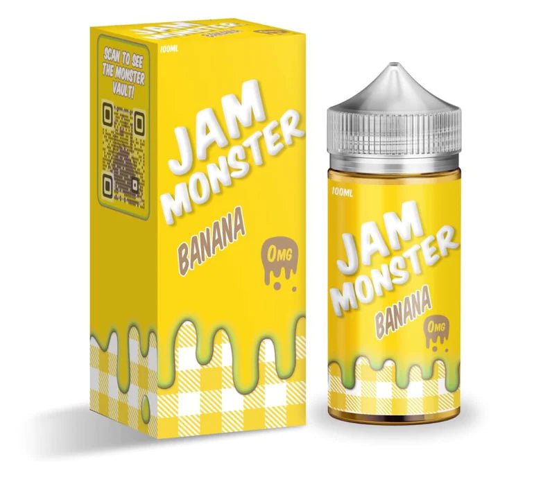 Jam Monster 100mL Monster Labs Premium e-Liquids Banana Jam Monster / 3mg / 100mL