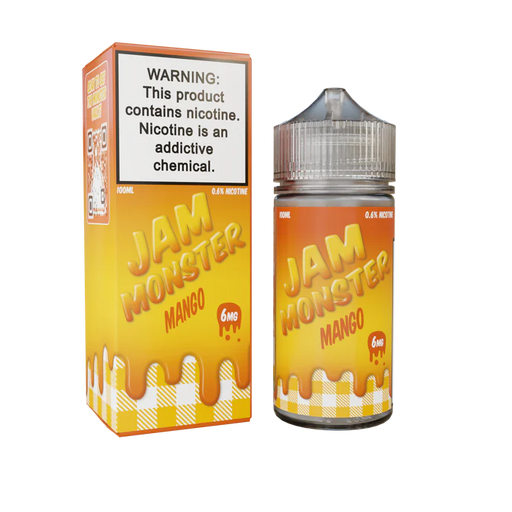 Jam Monster 100mL Monster Labs Premium e-Liquids Mango Jam Monster / 3mg / 100mL