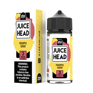 Juice Head 100mL juice head Premium e-Liquids Pineapple Guava / 3mg / 100mL