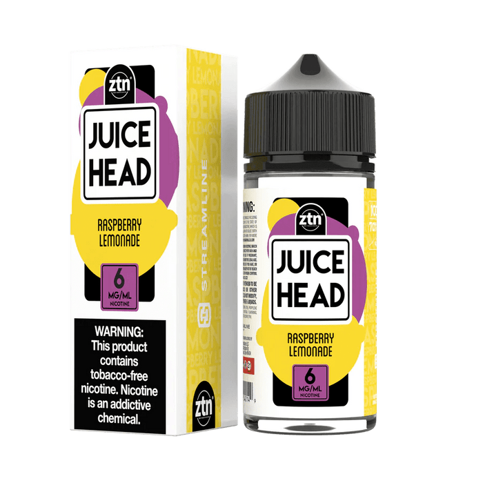 Juice Head 100mL juice head Premium e-Liquids Raspberry Lemonade / 3mg / 100mL