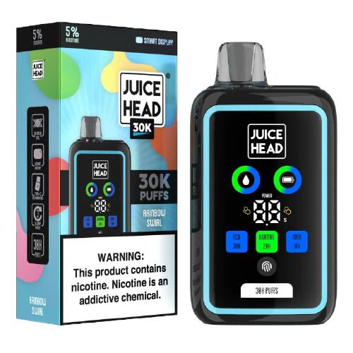 Juice Head 30k 5% Juice Head Disposables Rainbow Swirl / 30000+ / 5% (50mg)