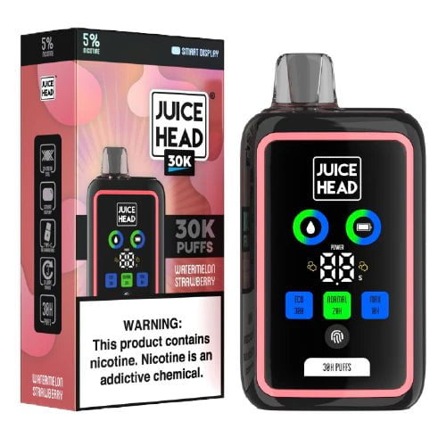 Juice Head 30k 5% Juice Head Disposables Watermelon Strawberry / 30000+ / 5% (50mg)