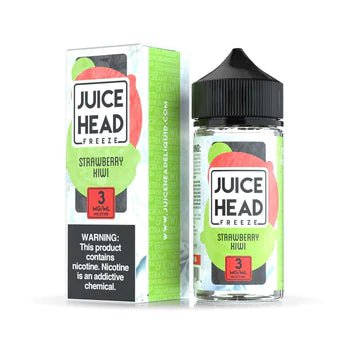 Juice Head Freeze 100mL Juice Head Premium e-Liquids Strawberry Kiwi Freeze / 0mg / 100mL