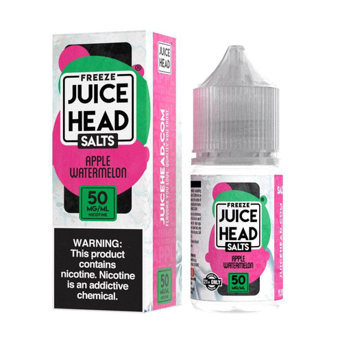 Juice Head Freeze Salt 30mL Juice Head Nicotine Salt Premiums Apple Watermelon Freeze / 35mg / 30mL