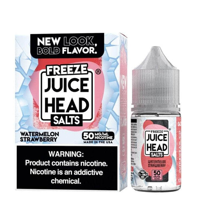 Juice Head Freeze Salt 30mL Juice Head Nicotine Salt Premiums Watermelon Strawberry Freeze / 35mg / 30mL