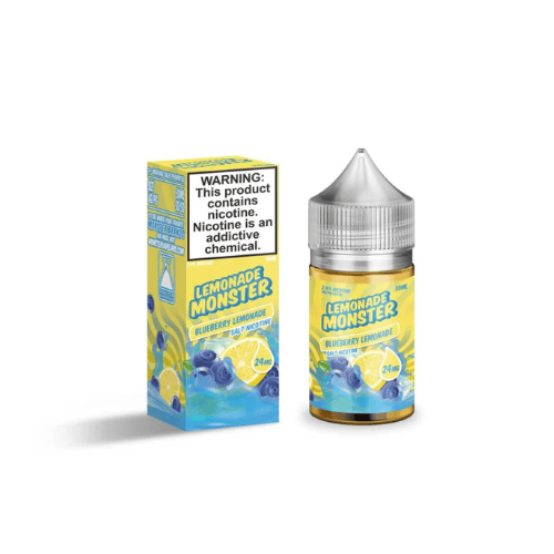 Lemonade Monster Salts 30mL Monster Labs Nicotine Salt Premiums Blueberry Lemonade Monster Salts / 24mg / 30mL