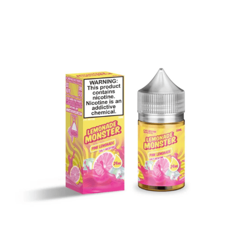 Lemonade Monster Salts 30mL Monster Labs Nicotine Salt Premiums Pink Lemonade Monster Salts / 24mg / 30mL