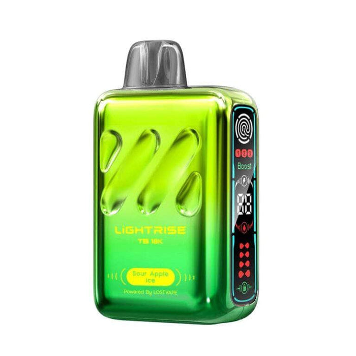 Lightrise TB 18K by Lost Vape Lost Vape Disposables Sour Apple Ice / 18000+ / 5% (50mg)