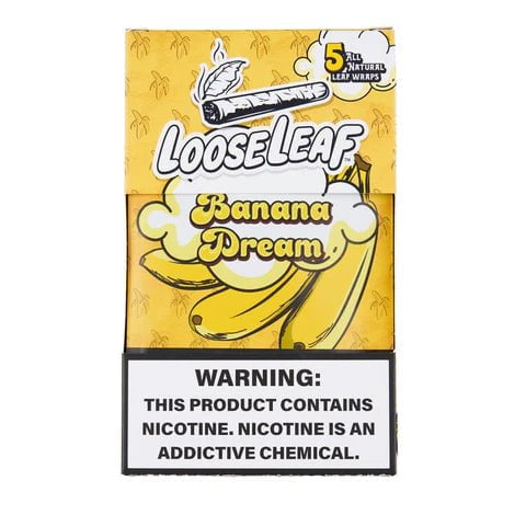 Loose Leaf All Natural Wraps Loose Leaf Smoking Accessories Banana Dream