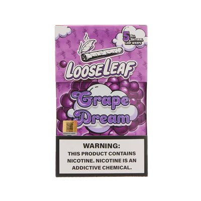 Loose Leaf All Natural Wraps Loose Leaf Smoking Accessories Grape Dream