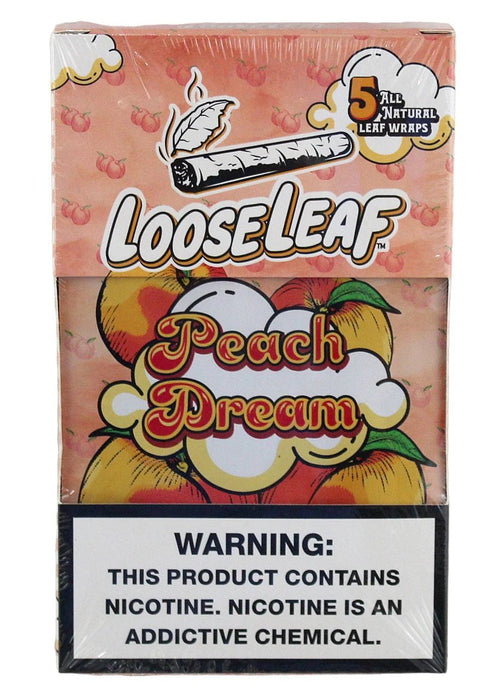 Loose Leaf All Natural Wraps Loose Leaf Smoking Accessories Peach Dream