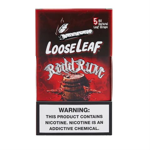 Loose Leaf All Natural Wraps Loose Leaf Smoking Accessories ReddRum (Trippie Redd Collaboration)